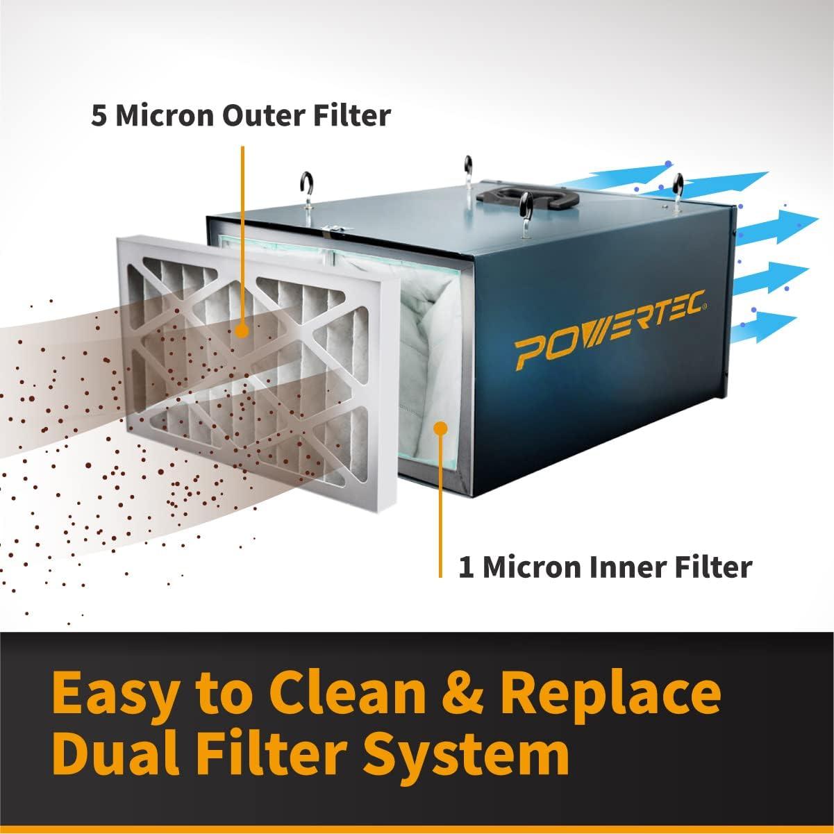Why We Love the POWERTEC AF4000 Air Filtration System
