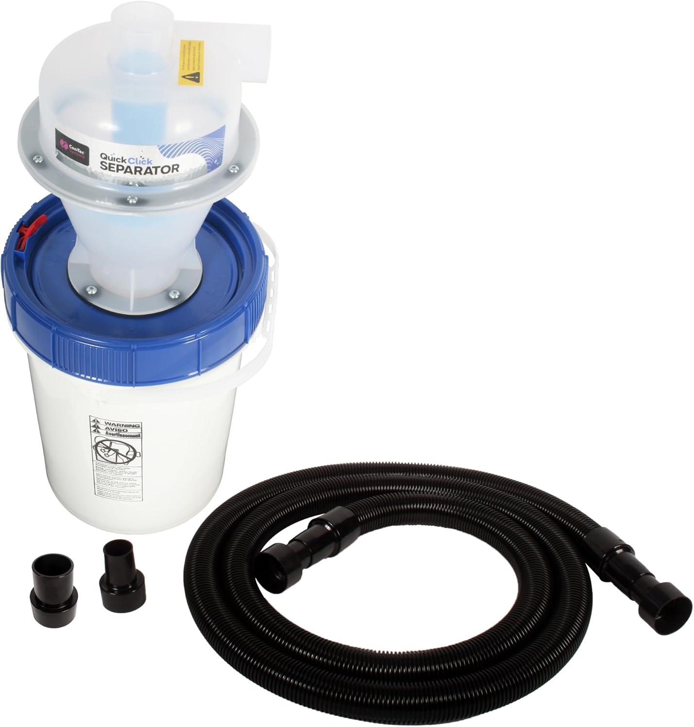 Why We Love the Quick Click Separator with 5 Gallon Bin & Hose 7 Why We Love the Quick Click Separator with 5 Gallon Bin & Hose