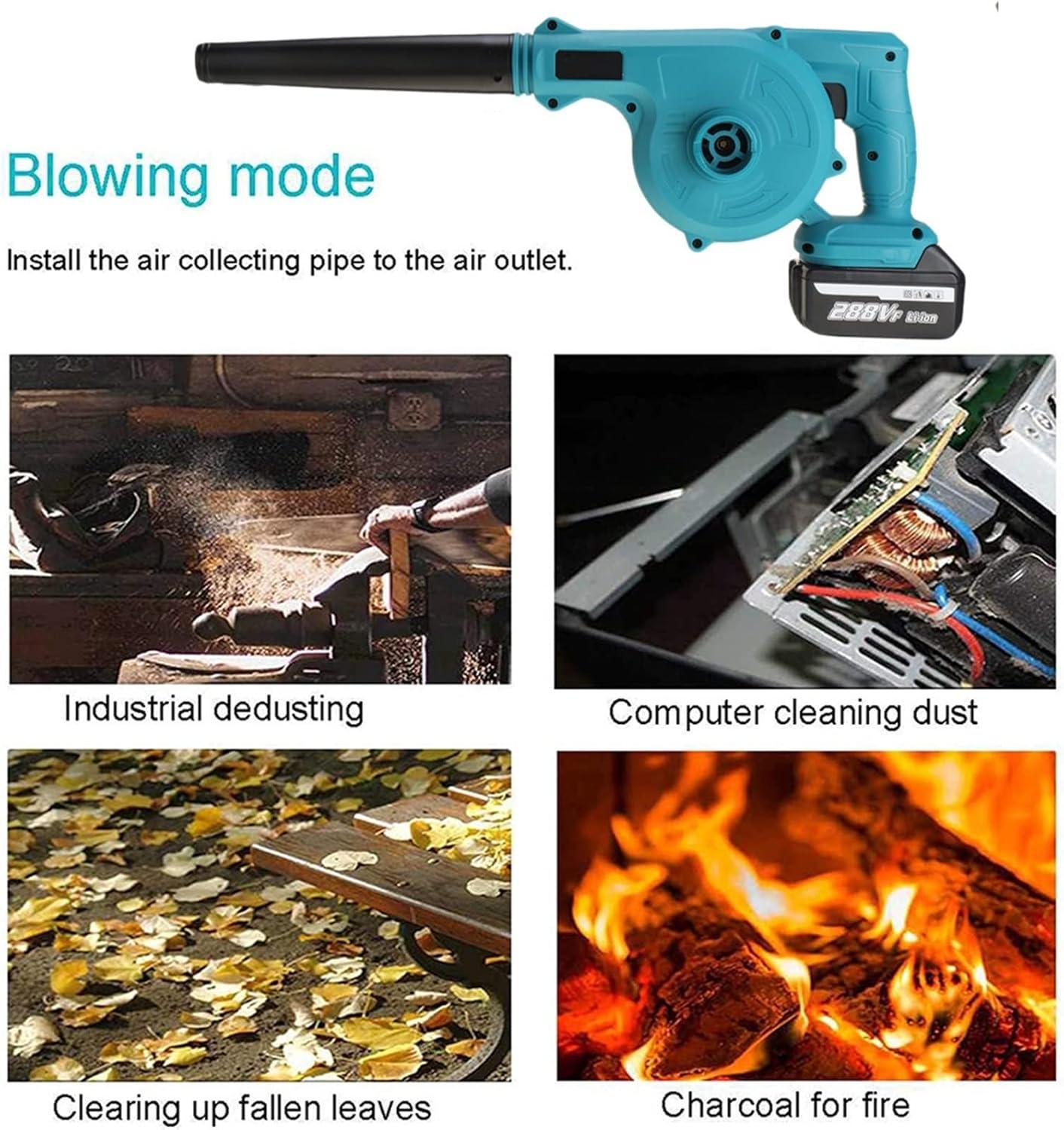 Our Review of the 2 in 1 1500W Cordless Air Blower & Dust Collector 2 Our Review of the 2 in 1 1500W Cordless Air Blower & Dust Collector