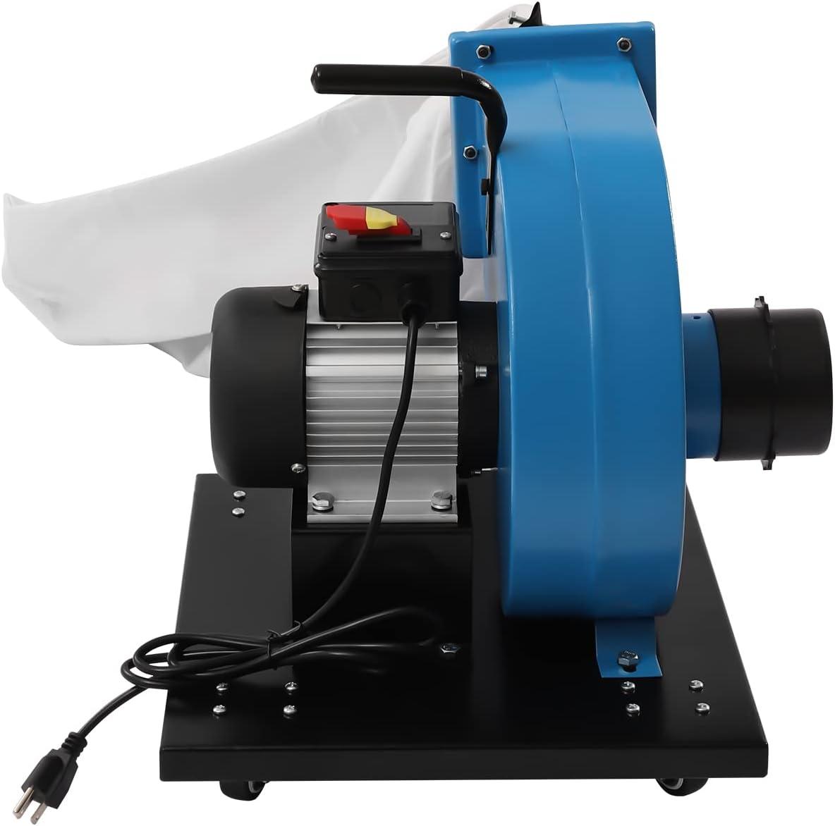 Our Review: ⁤1HP Dust​ Collector with 550 CFM and Easy Mobility