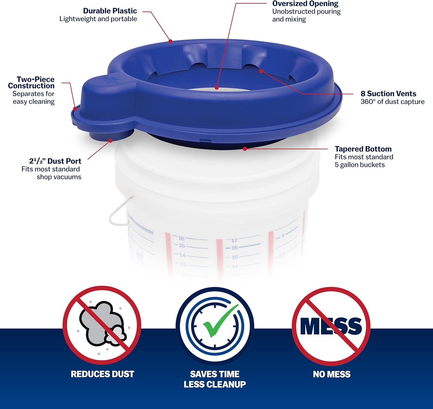 Why We Love ​the MARSHALLTOWN⁣ DustPro 360 for Cleaner Workshops