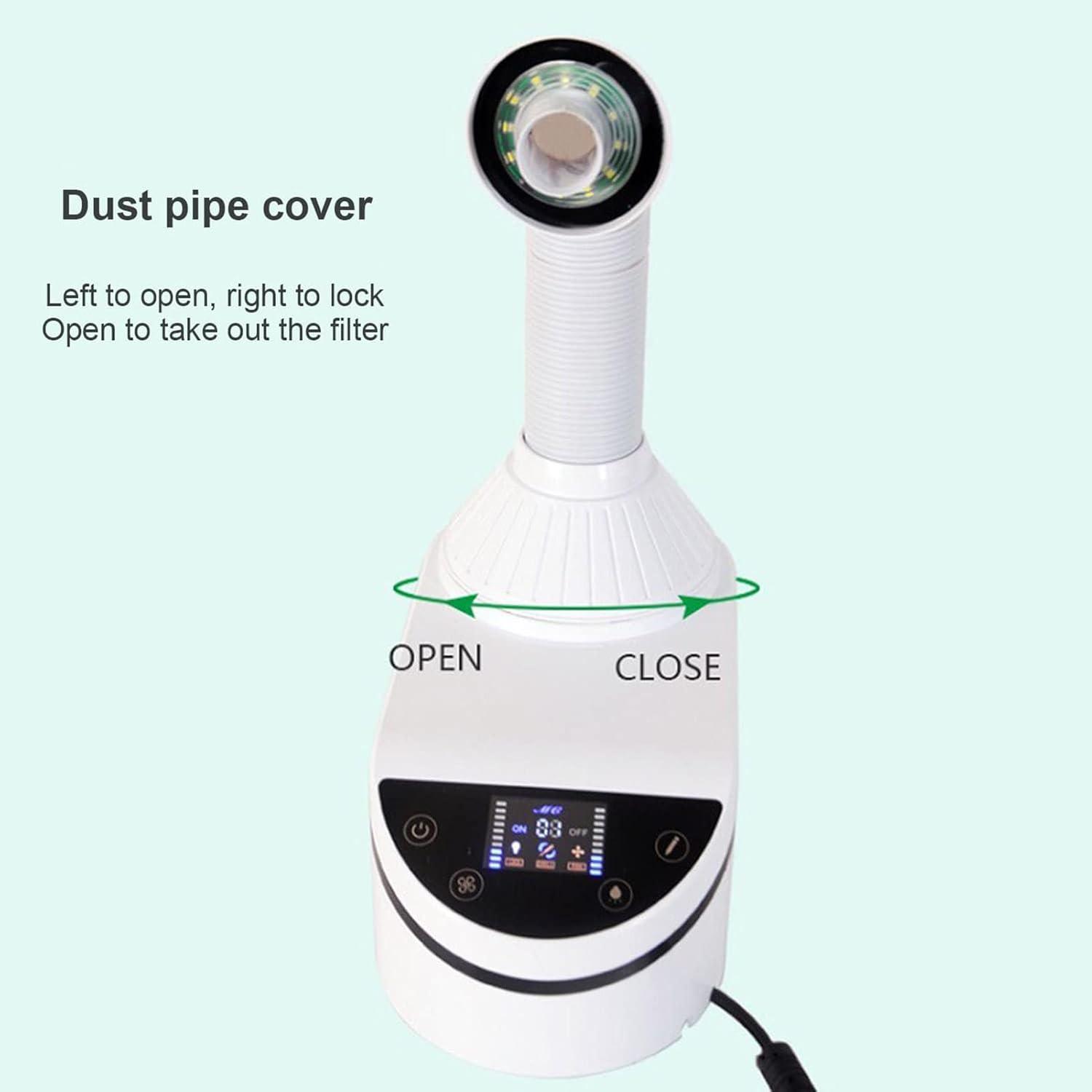 Our Review:⁢ Versatile Nail Dust ⁢Collector with LED & ⁤Easy Use