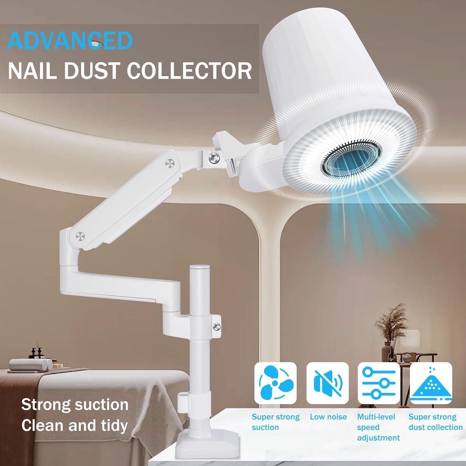 Our Honest Review: ⁢Industrial Nail Dust Collector⁤ with LED & Flexibility