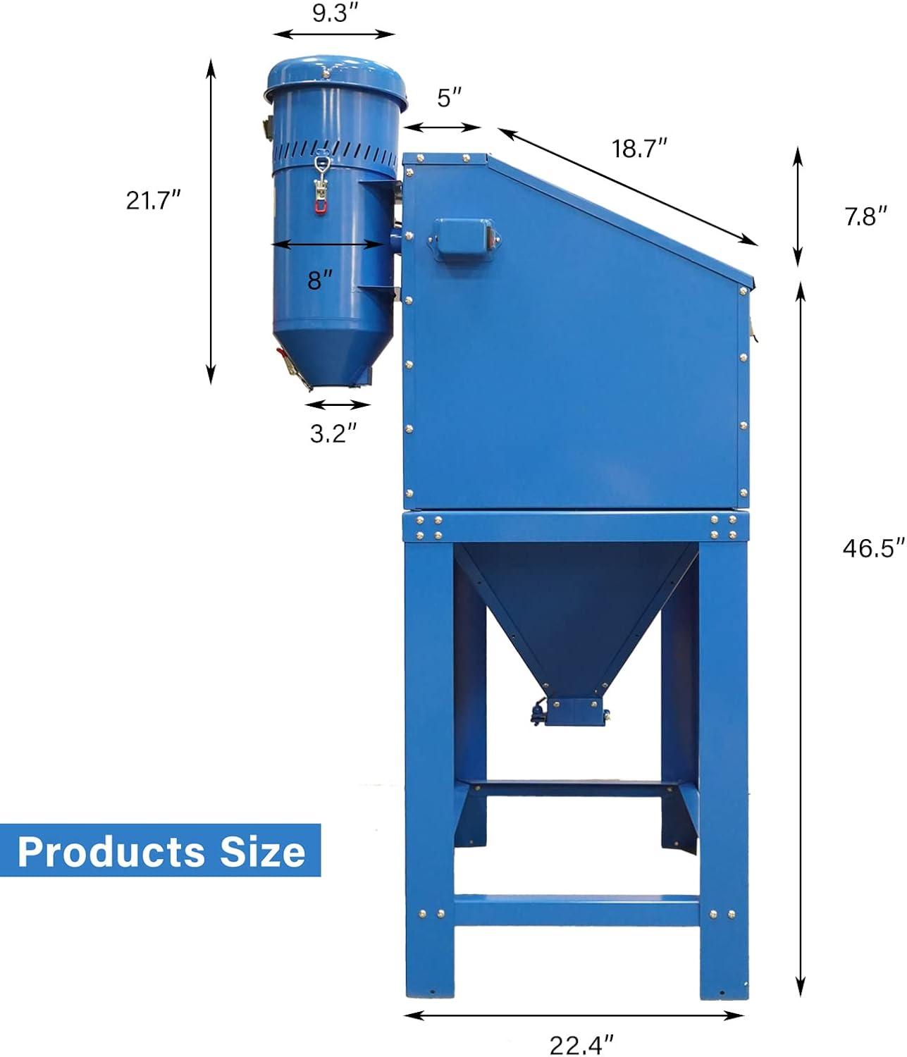 Why We Recommend the 1.75 HP Dust Collector for Sandblasting