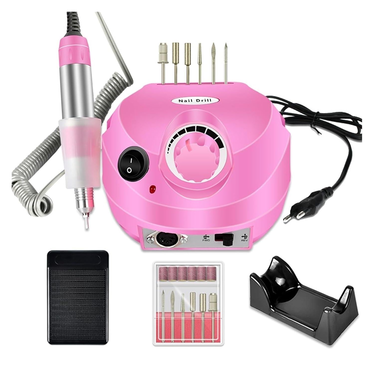 Our Honest Review of the M24202Pinka Electric Nail Drill Machine Set 3 Our Honest Review of the M24202Pinka Electric Nail Drill Machine Set