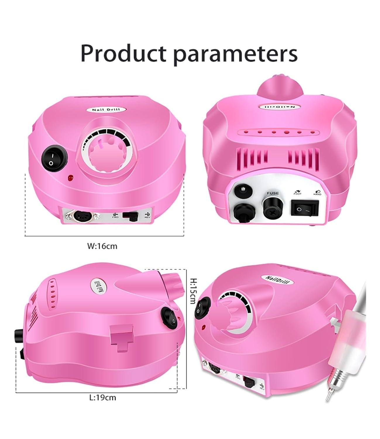 Our Honest Review of the M24202Pinka Electric Nail Drill Machine Set 8 Our honest Review of the M24202Pinka Electric Nail Drill Machine Set
