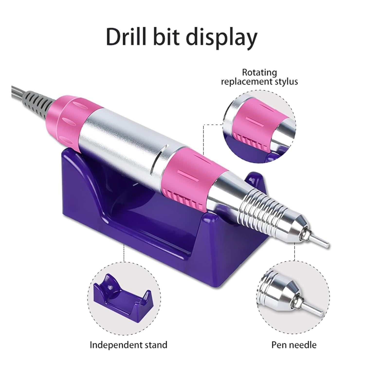Our Honest Review of the M24202Pinka Electric Nail Drill Machine Set 5 Our honest Review of the M24202Pinka Electric Nail Drill Machine Set