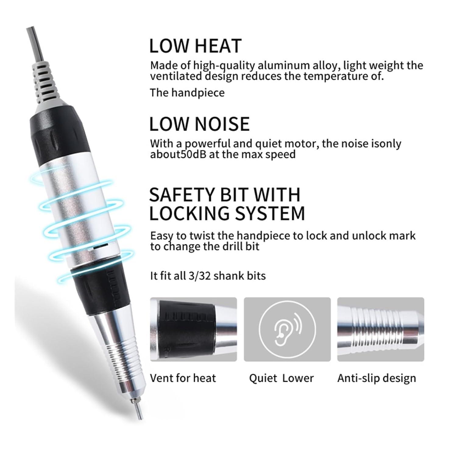 Our Honest Review of the M24202Pinka Electric Nail Drill Machine Set 4 our Honest Review of the M24202Pinka Electric Nail Drill Machine Set