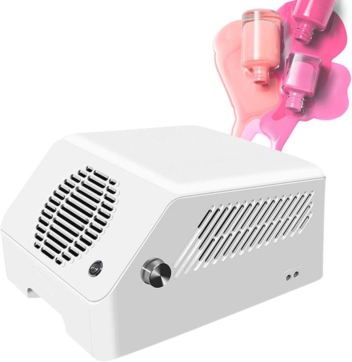How We Keep Our Nail Workstation Clean⁣ with the 120W Dust Collector