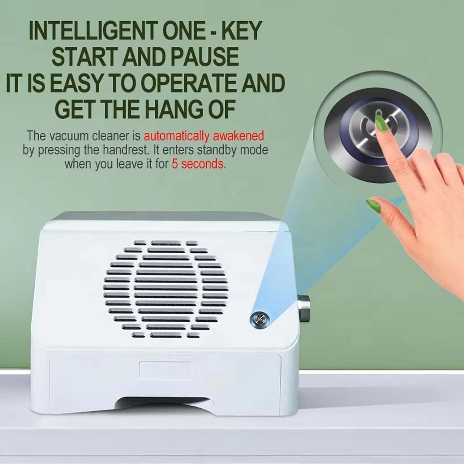 How We Keep Our Nail workstation Clean ‍with the ‍120W Dust Collector