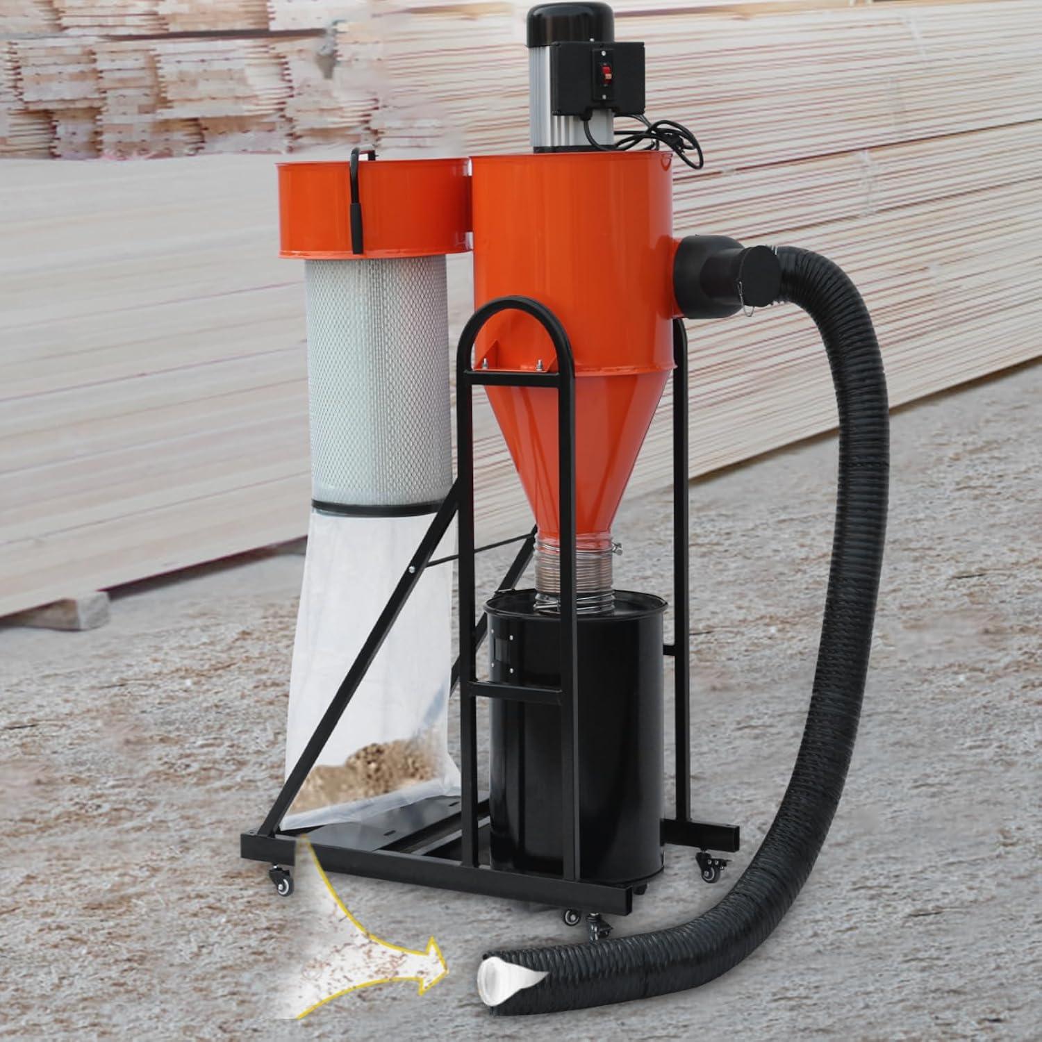 Our Review of the VEVOR 2 HP Dust Collector: Powerful & Portable 9 Our Review of the VEVOR 2 HP Dust Collector: powerful & portable