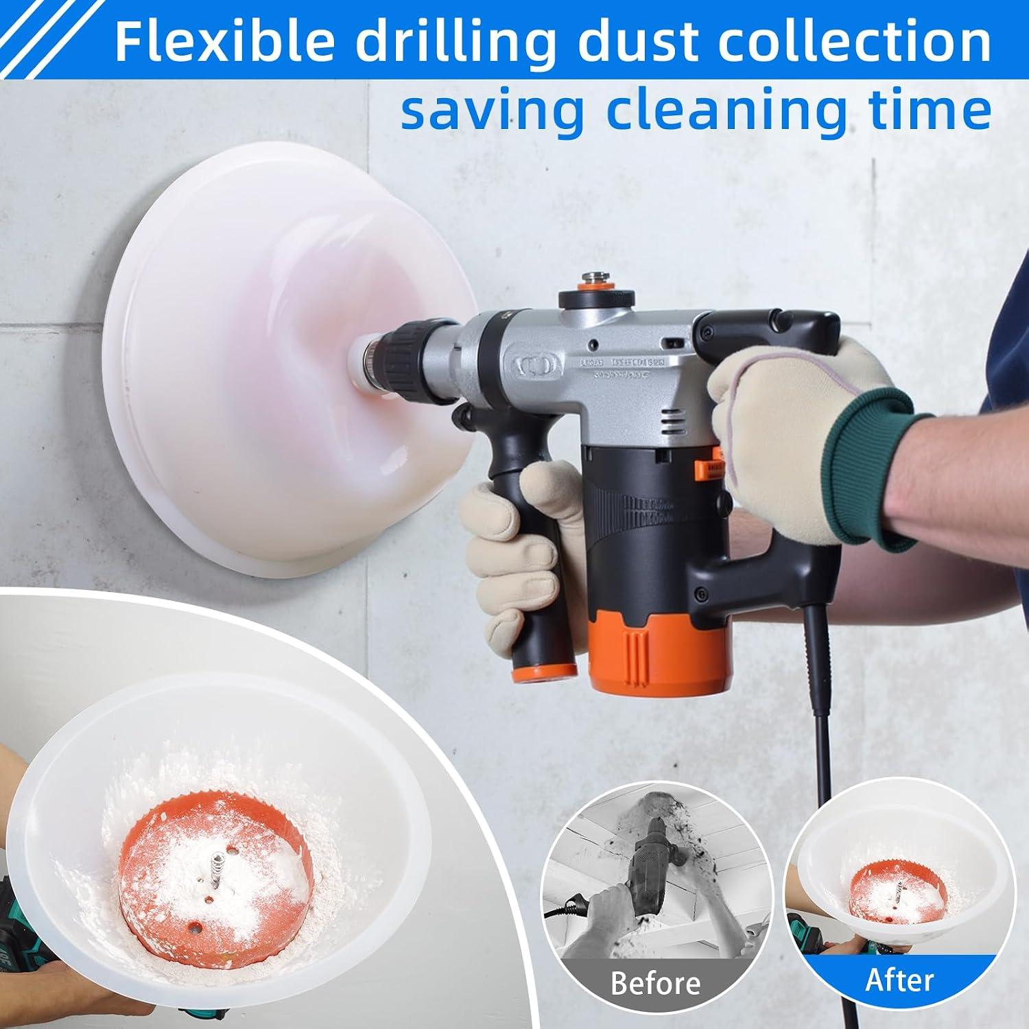 How We Loved Using the Drill ‌Dust Collector ​with Bearing