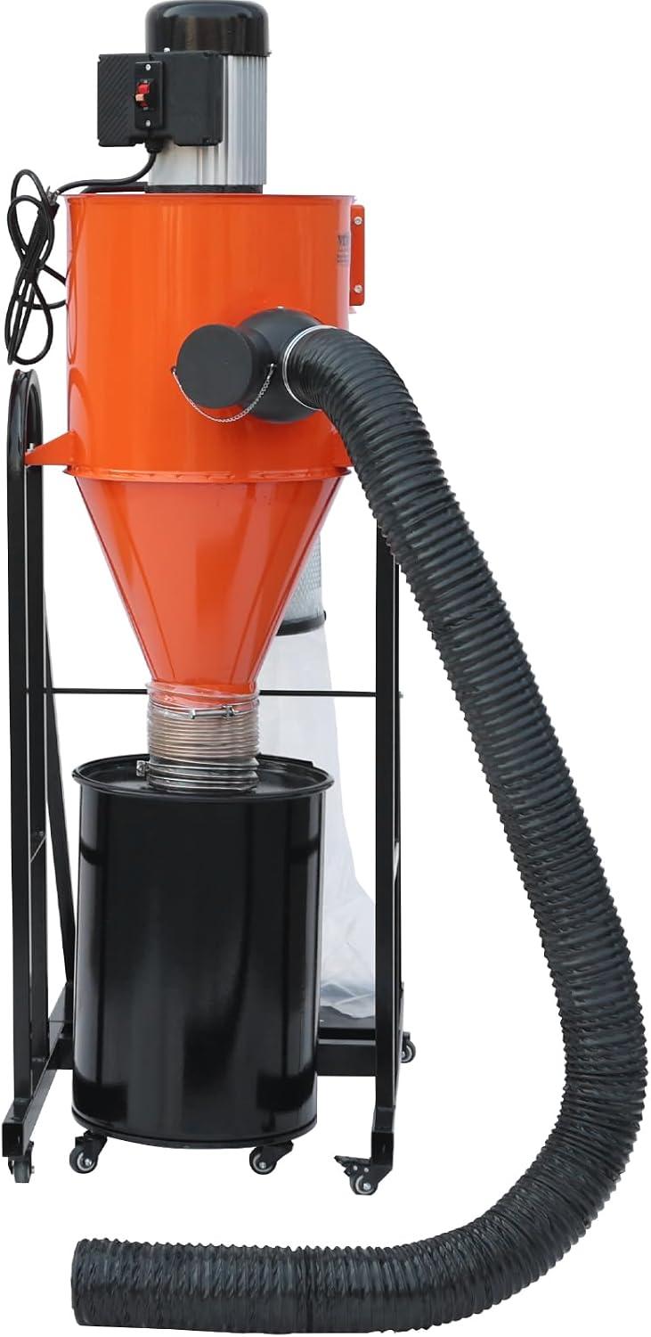 Our Review of the VEVOR 2 HP Dust Collector: Powerful & Portable 8 Our Review of the VEVOR 2 HP Dust Collector: Powerful & Portable