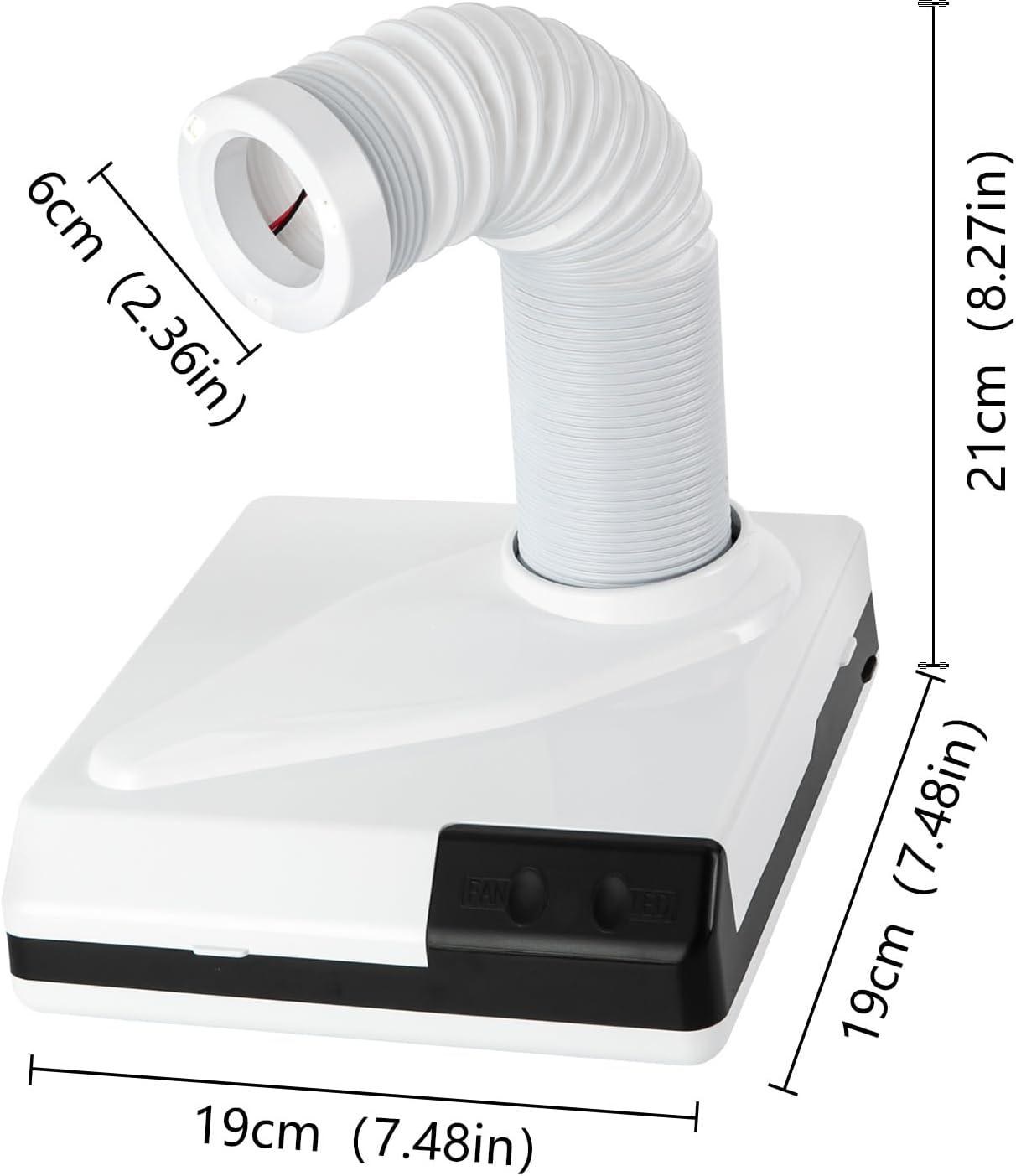 Our Review of the 60W White Nail Dust Collector: Efficient & Durable 7 Our Review of the 60W White nail Dust Collector: Efficient & Durable