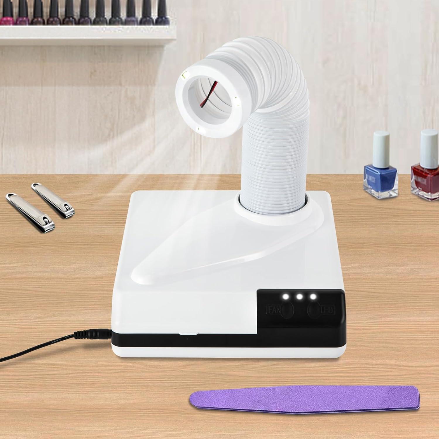 Our Review of the 60W White Nail Dust Collector: Efficient & Durable 2 Our Review of the 60W White Nail Dust Collector: Efficient & durable