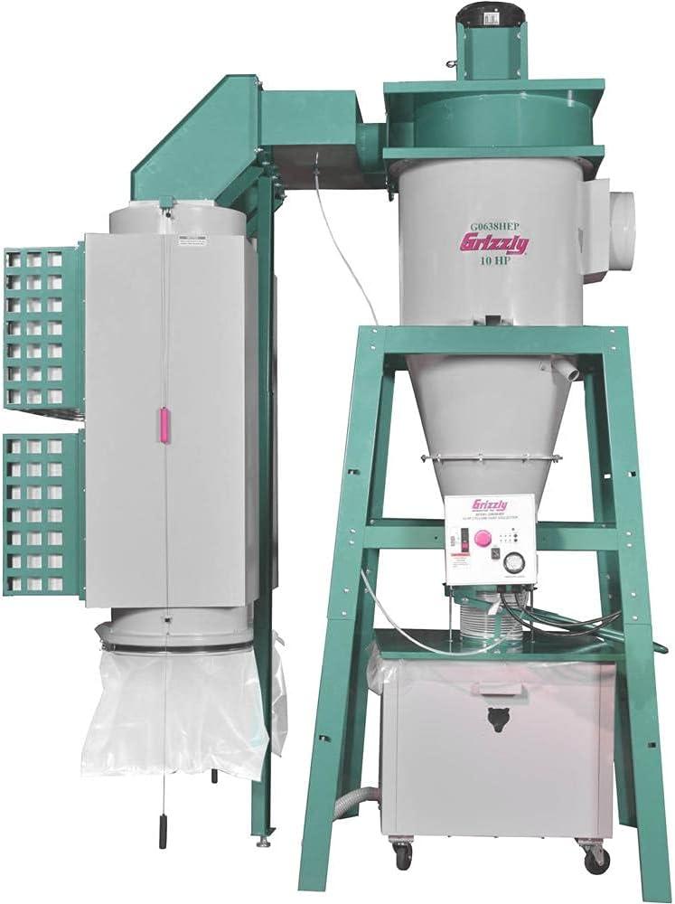 Our In-Depth Look at the 10 HP 3-Phase HEPA Dust Collector 3 Our In-Depth Look at the 10 HP 3-Phase HEPA Dust Collector