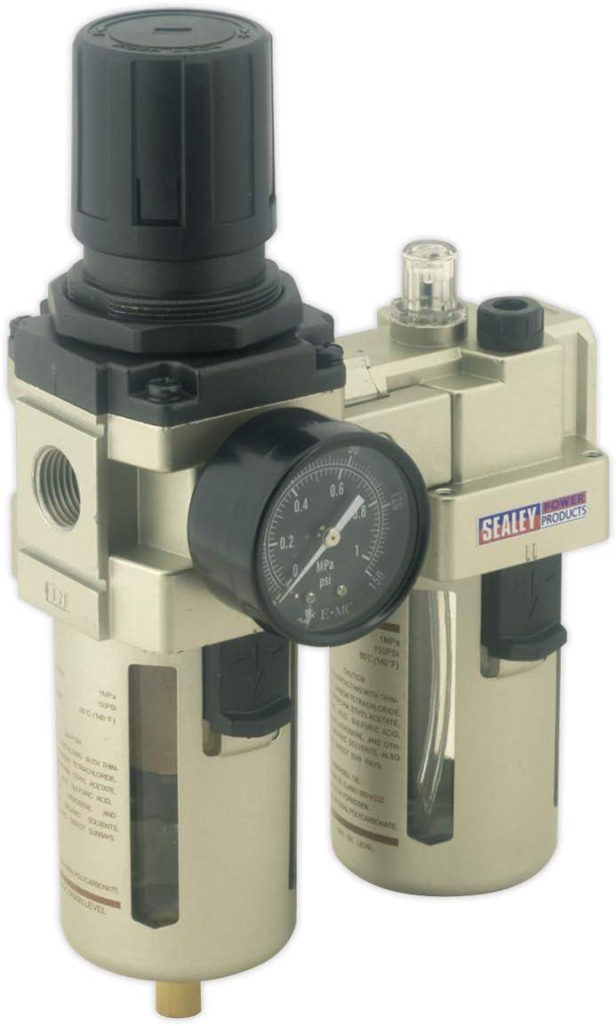 Our review of ​the Sealey SA206 Air Filter Regulator Lubricator