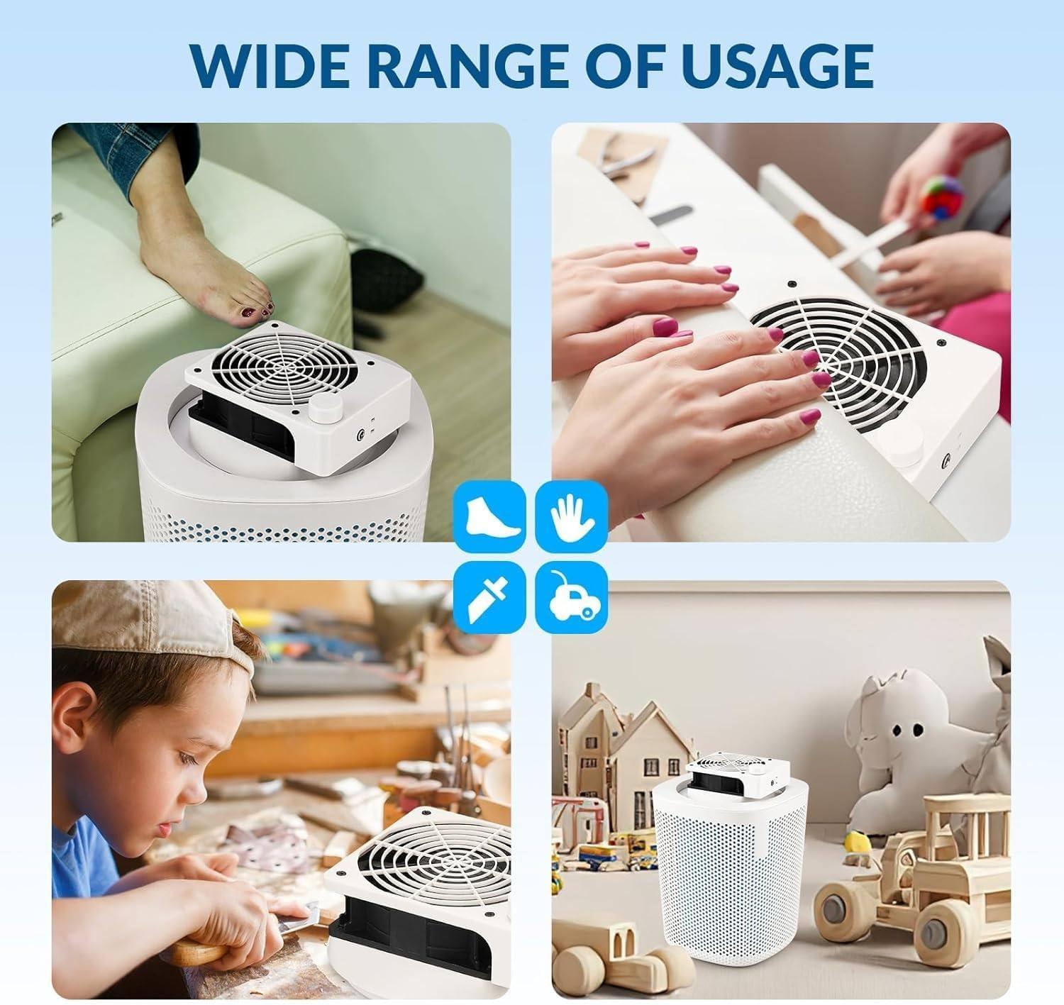 Our Review of the 2025 Multi-Purpose Nail Dust Collector: Quiet, Strong, Reusable 7 Our Review of the 2025 Multi-Purpose Nail Dust Collector: Quiet, Strong, Reusable
