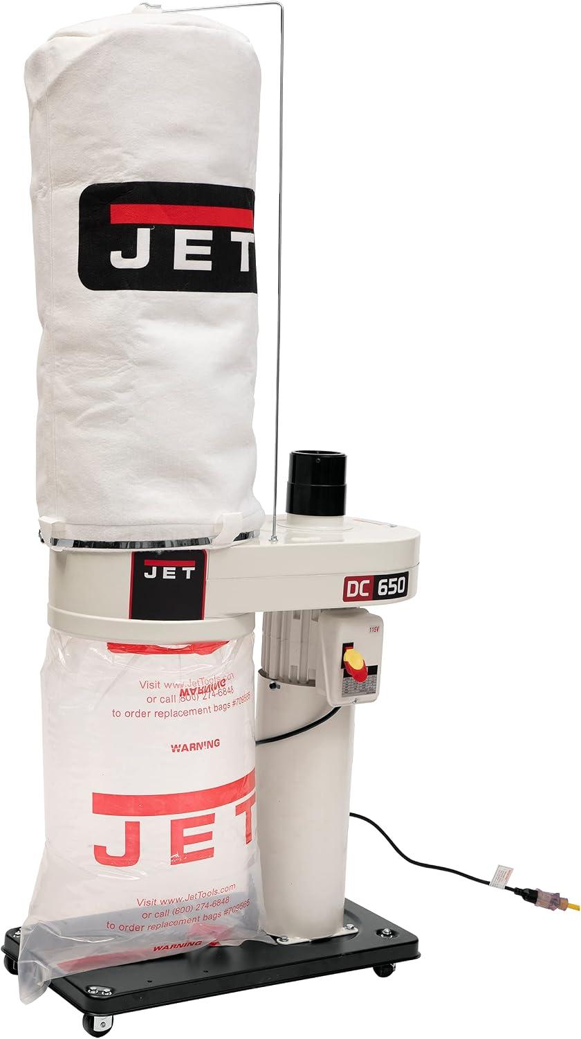 Our Review of the JET DC-650MK: Efficient, Quiet, and Portable Dust Collector 9 Our Review of the JET DC-650MK: Efficient, Quietand Portable Dust Collector