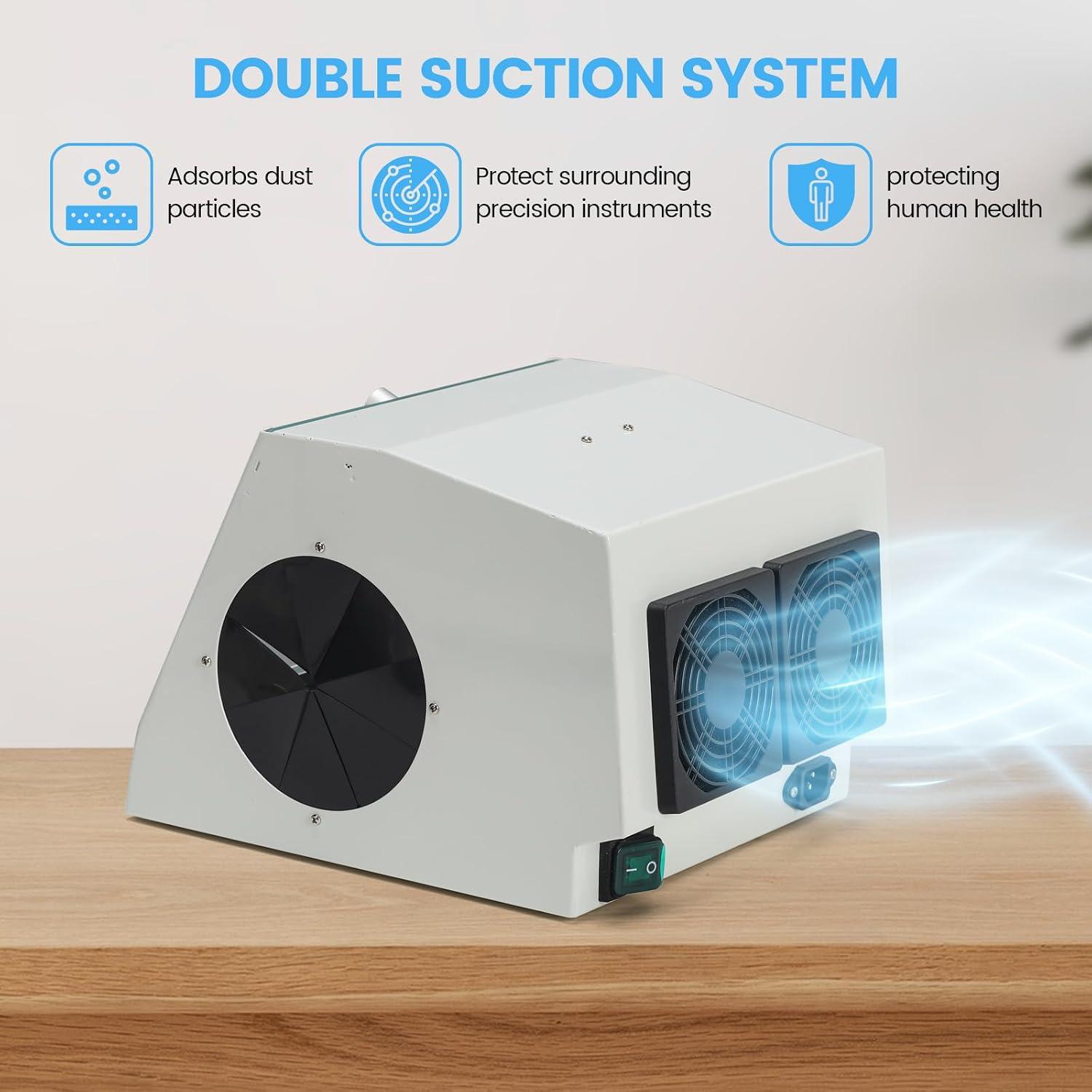 Our Review of the Lab Sandblaster Dust Collector with Double Suction