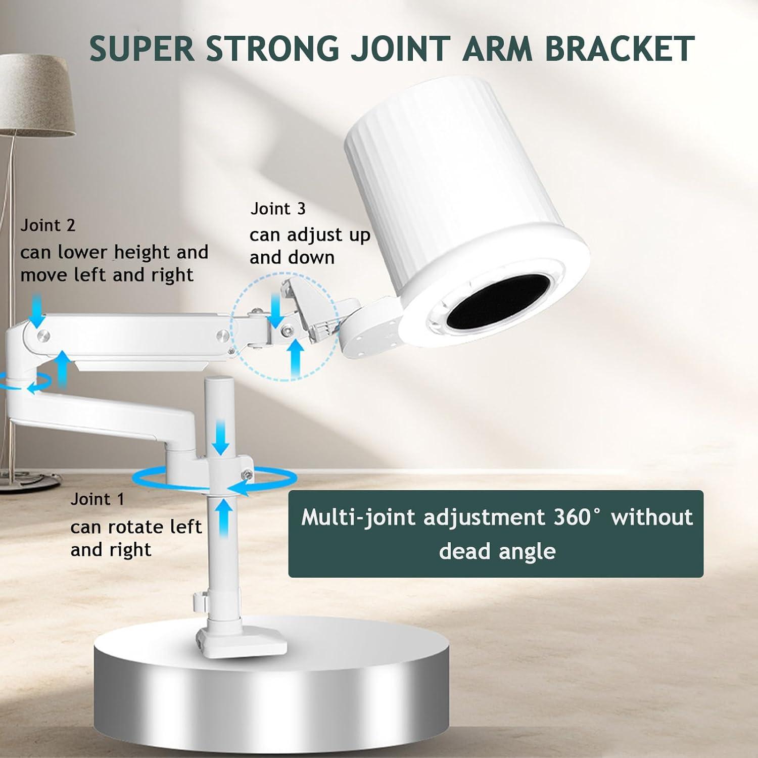 How We Love the 80W Nail dust Collector with LED Light