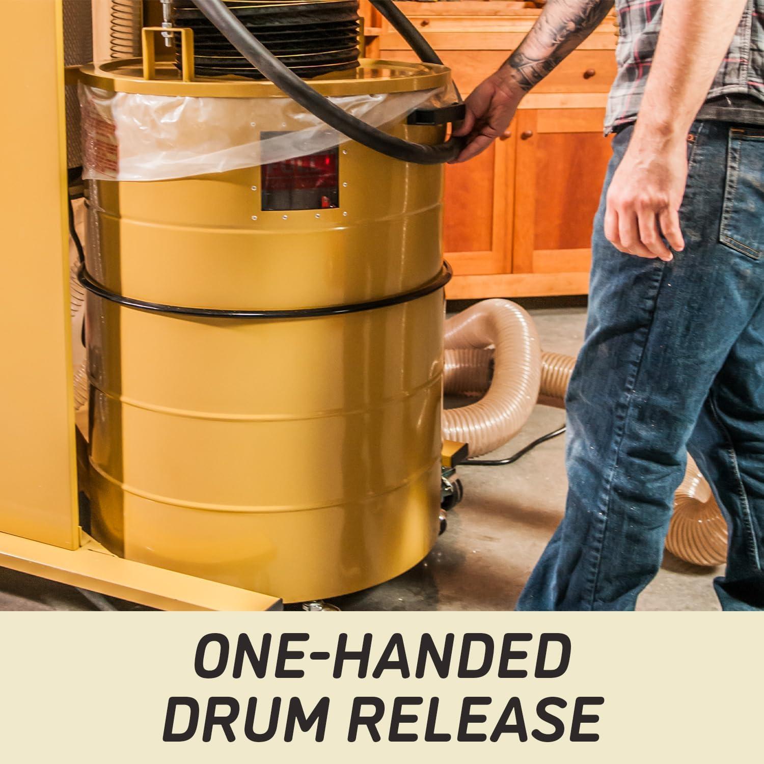 Our Honest Review of the Powermatic‌ Cyclone Dust Collector with HEPA filter