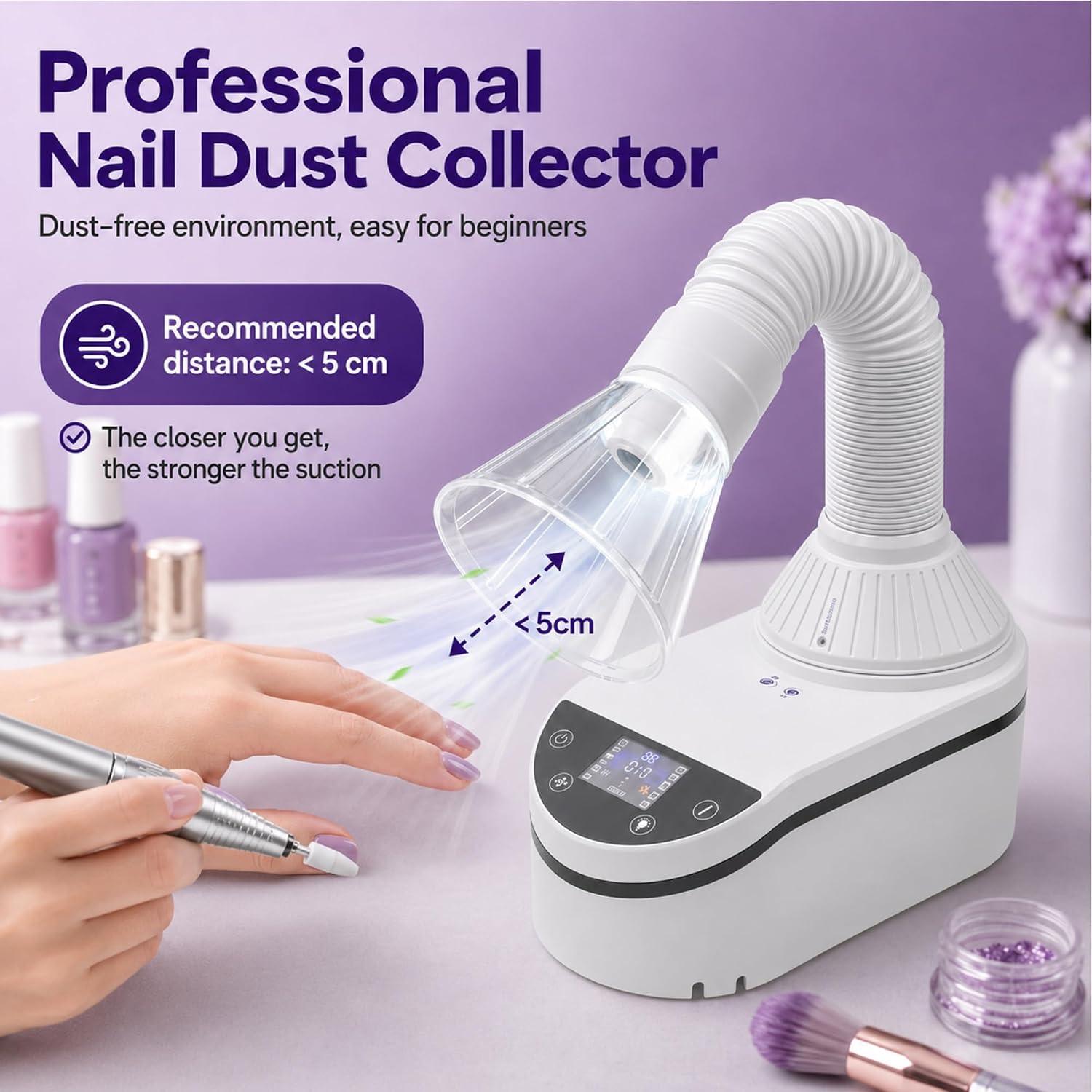 Our Review: Powerful, Quiet Nail Dust Collector for Healthier Nails 2 our Review: Powerful, Quiet Nail Dust Collector for Healthier Nails
