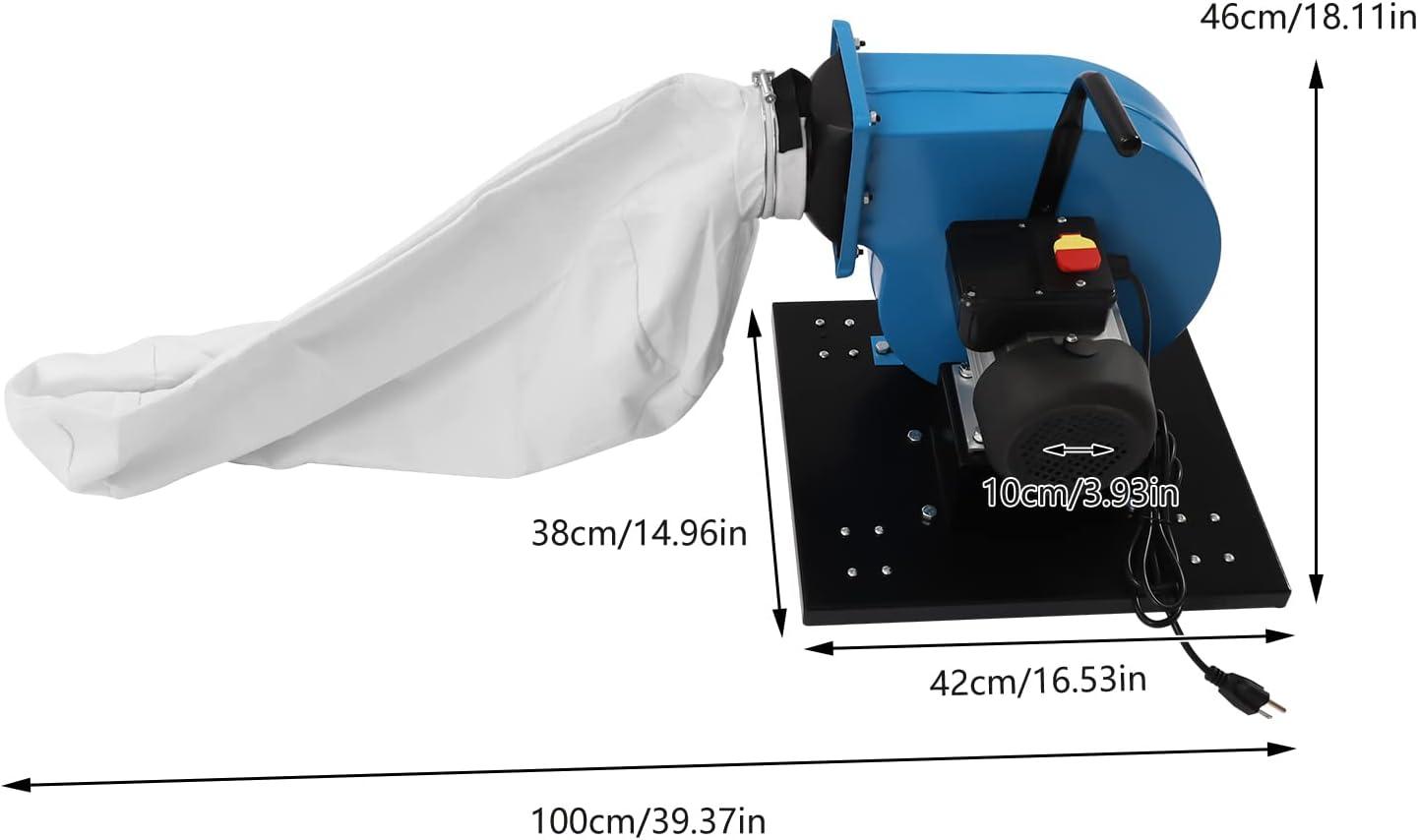 Why We Love Our Heavy Duty 550CFM Wall-Mounted Dust Collector 3 Why we Love Our Heavy Duty 550CFM Wall-mounted Dust Collector