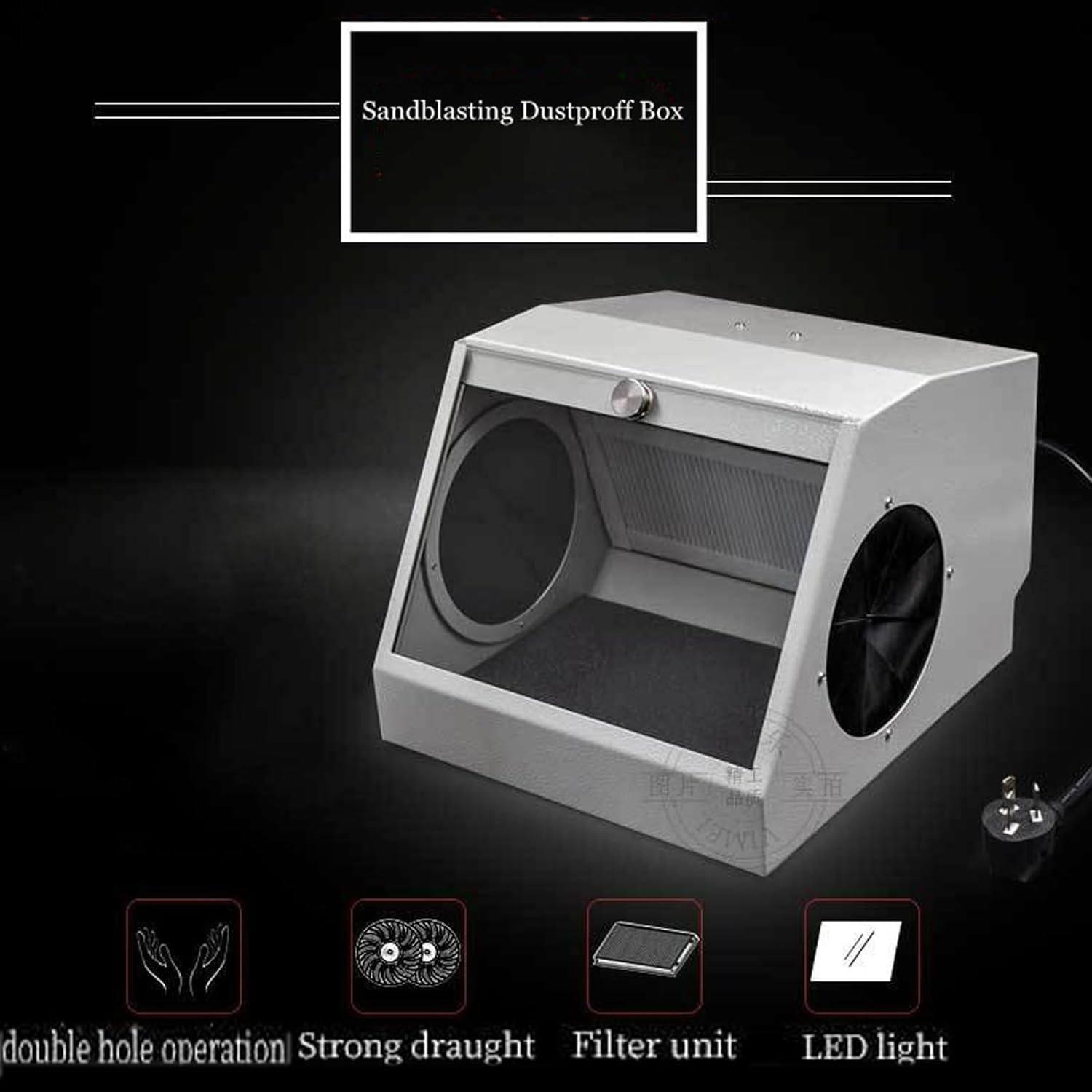 Our Review: Professional Dental Lab Dust Box with Double Suction System