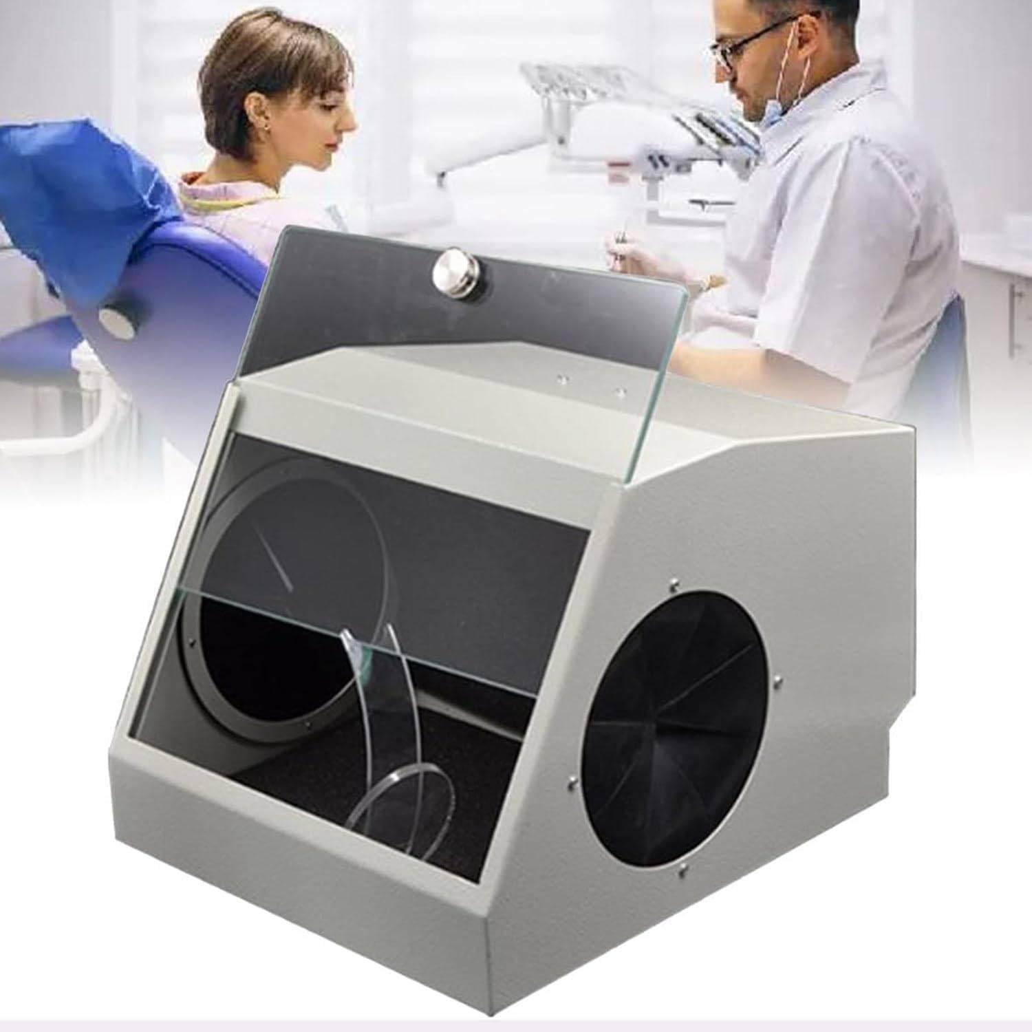 Our Review: Professional Dental Lab Dust box with Double​ Suction System