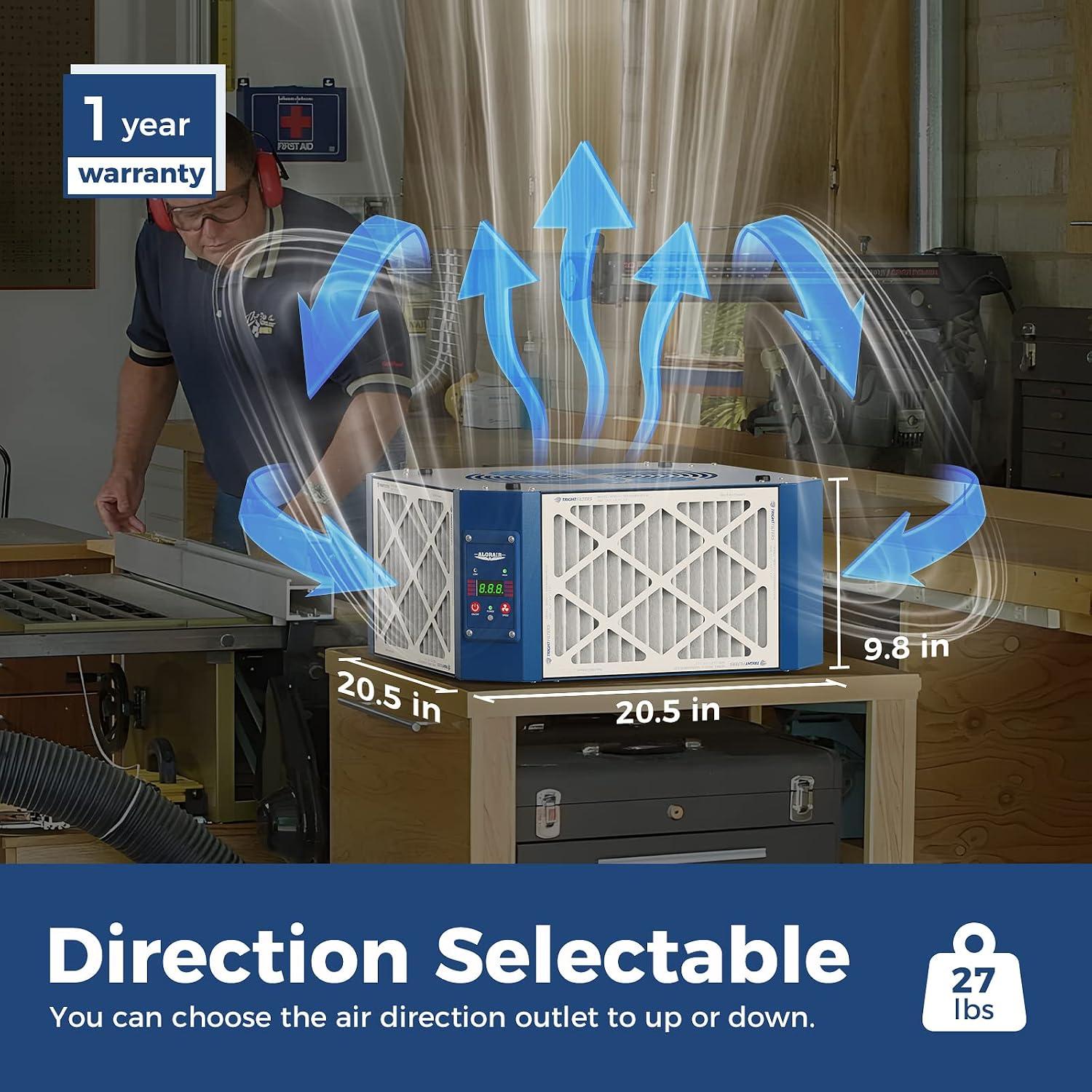 Our Honest Review: ALORAIR 360° Air Filtration for Woodworking 6 Our Honest Review: ALORAIR 360° Air Filtration for Woodworking