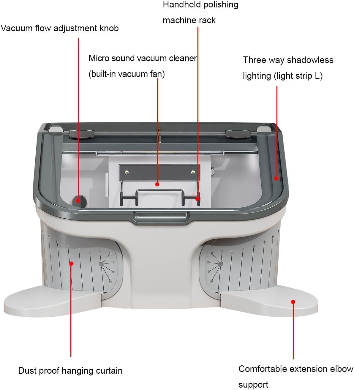 Our Review of the JT-69B Lab Dust Extractor with LED Lighting 5 Our Review of the JT-69B Lab Dust Extractor with LED Lighting