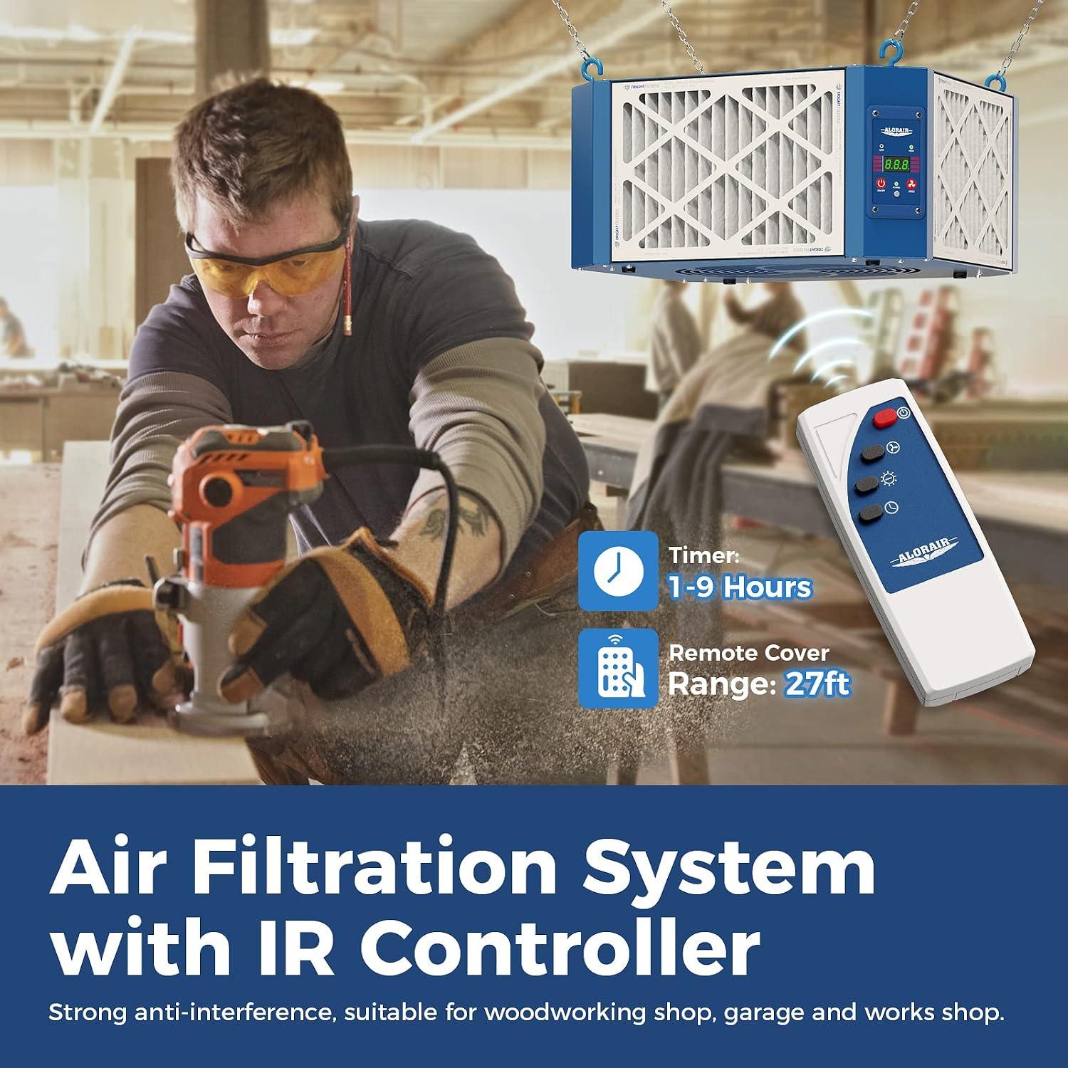 Our Honest Review: ALORAIR 360° Air Filtration for Woodworking 2 Our Honest Review: ALORAIR 360° Air Filtration for Woodworking