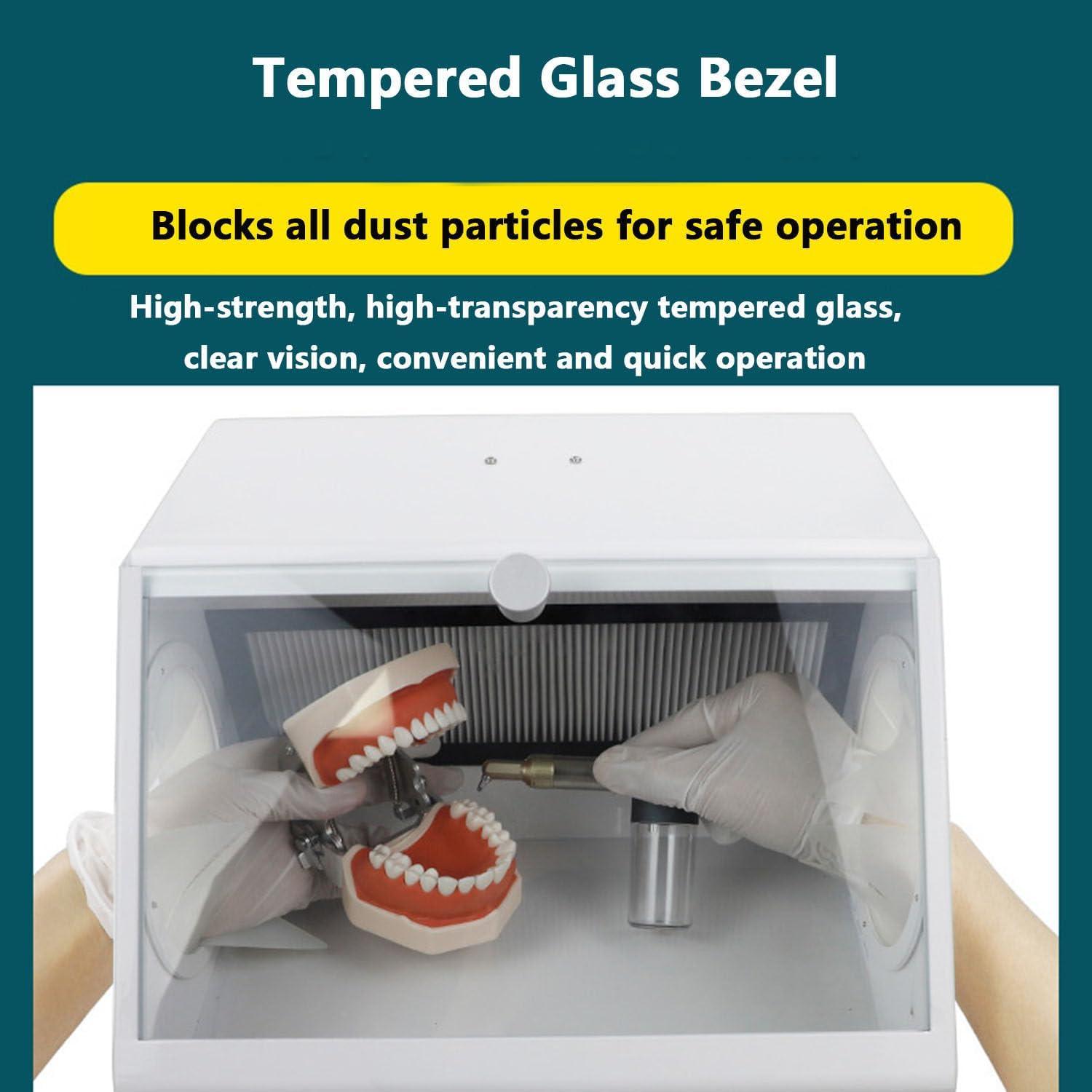 Our Review: Dental Lab Dust Box with LED & Powerful Dust Control 9 Our Review: Dental Lab Dust Box with LED & Powerful Dust Control