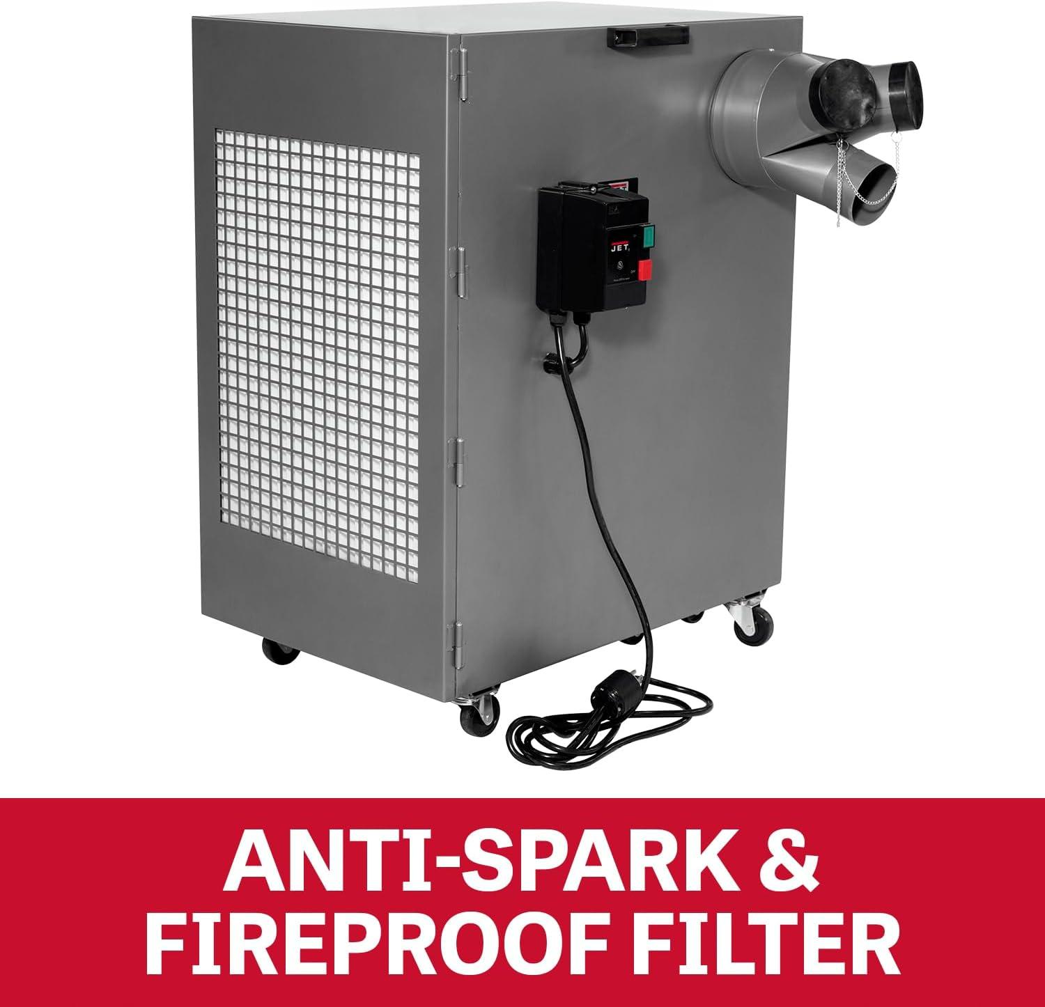 How We Improved Shop Air Quality with the JET Metalworking Dust Collector 2 How We Improved Shop Air Quality with the JET Metalworking Dust collector