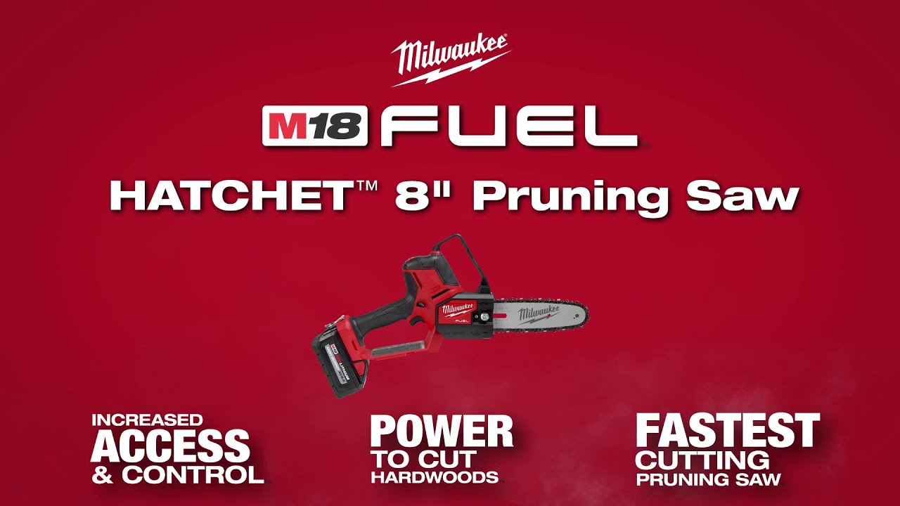 M18 FUEL™ HATCHET™ 8″ Pruning Saw