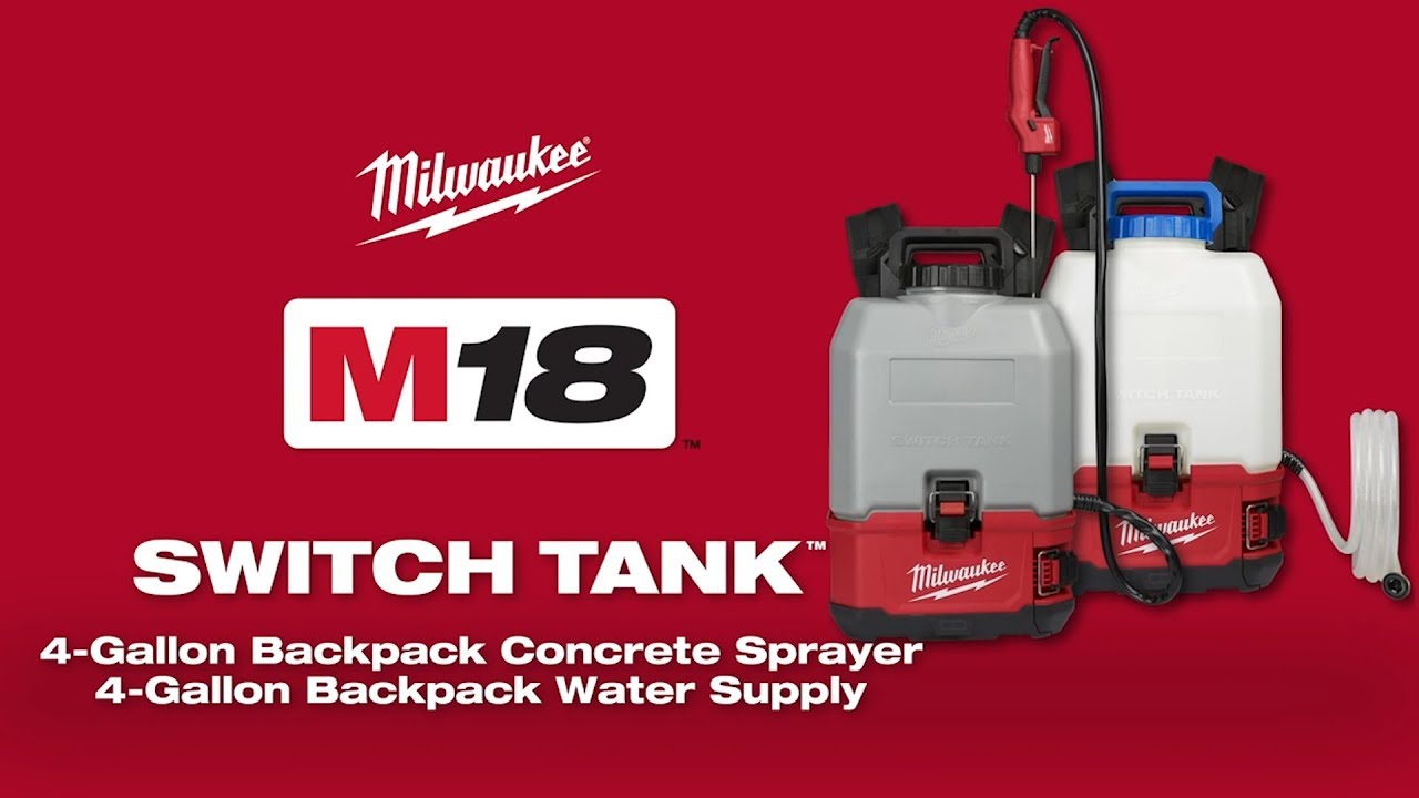 Milwaukee M18 SWITCH TANK Interchangeable Sprayer and Water Supply System 1 rootF IMG 63947701eb733