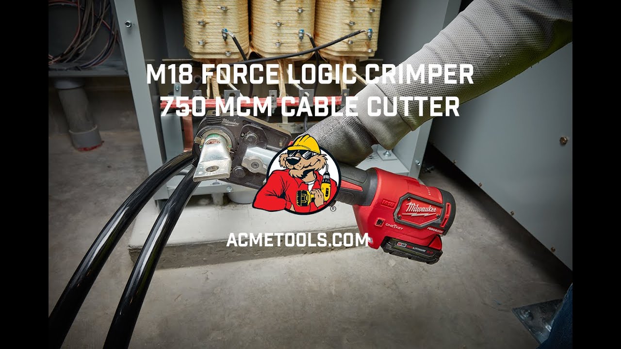 Milwaukee- M18 Force Logic Crimper 750 MCM Cable Cutter 1 rootF IMG 6395d66055e6d