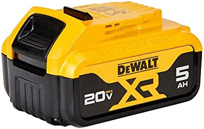 DEWALT 20V MAX XR Battery, Lithium Ion, 5.0Ah (DCB205) 1 413YR7AmUTL. AC