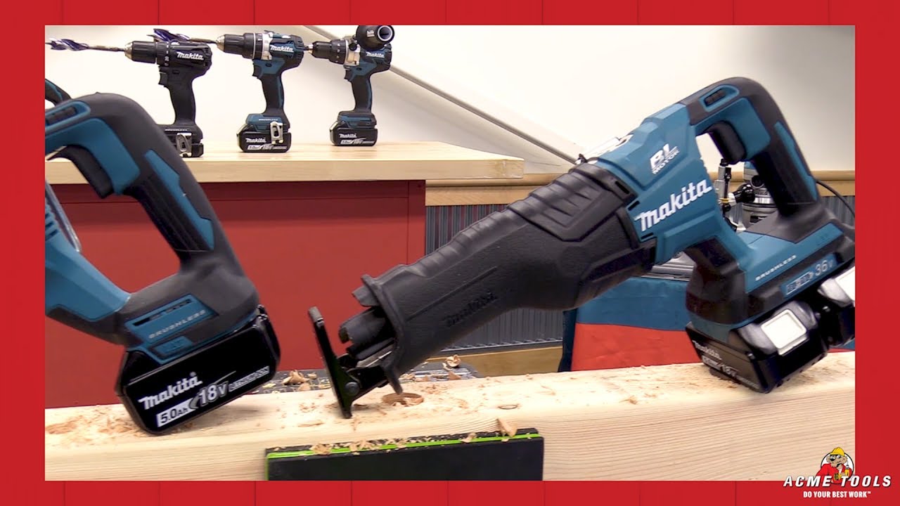Makita Brushless Cordless Reciprocating Saws