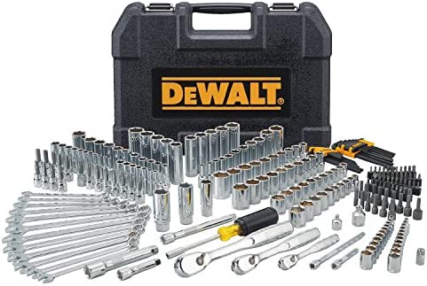 "Get Your Hands Dirty with DEWALT's 247-Piece Mechanics Tool Set!"