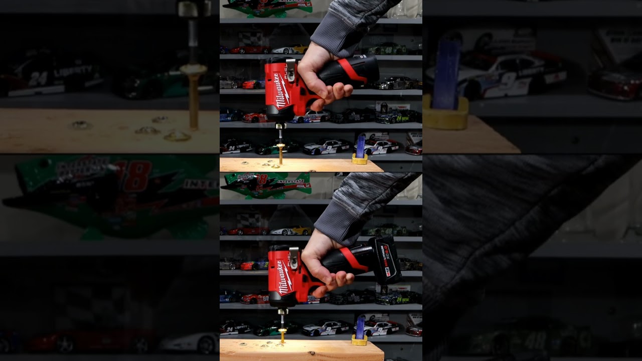 Milwaukee M12 CP2.5 High Output vs XC6.0 Battery | M12 FUEL Hex Impact 3453-20 (Gen3)