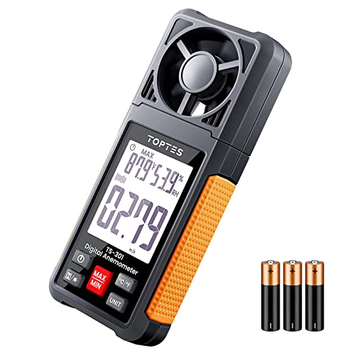 hvac tools digital wind meter and temperature