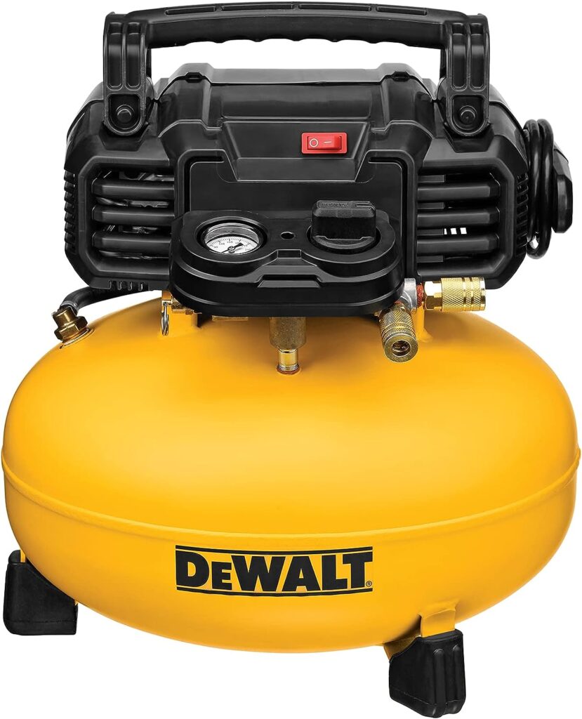 DEWALT Pancake Air Compressor, 6 Gallon, 165 PSI (DWFP55126),Multi