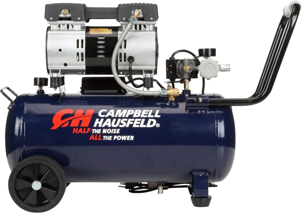 Campbell Hausfeld 8 Gallon Portable Quiet Air Compressor (DC080500)
