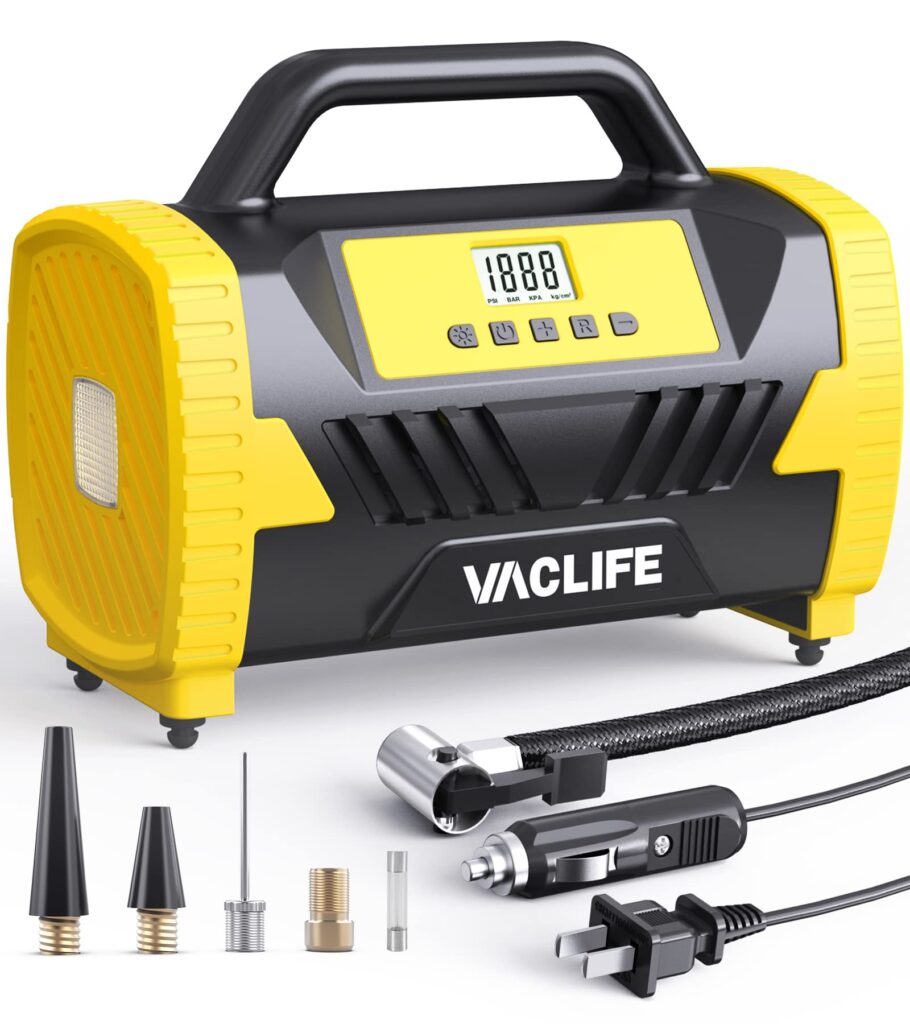 Vaclife Ac Dc 2-in-1 Tire Inflator Review - Top Pro Tools 24 - Premium 