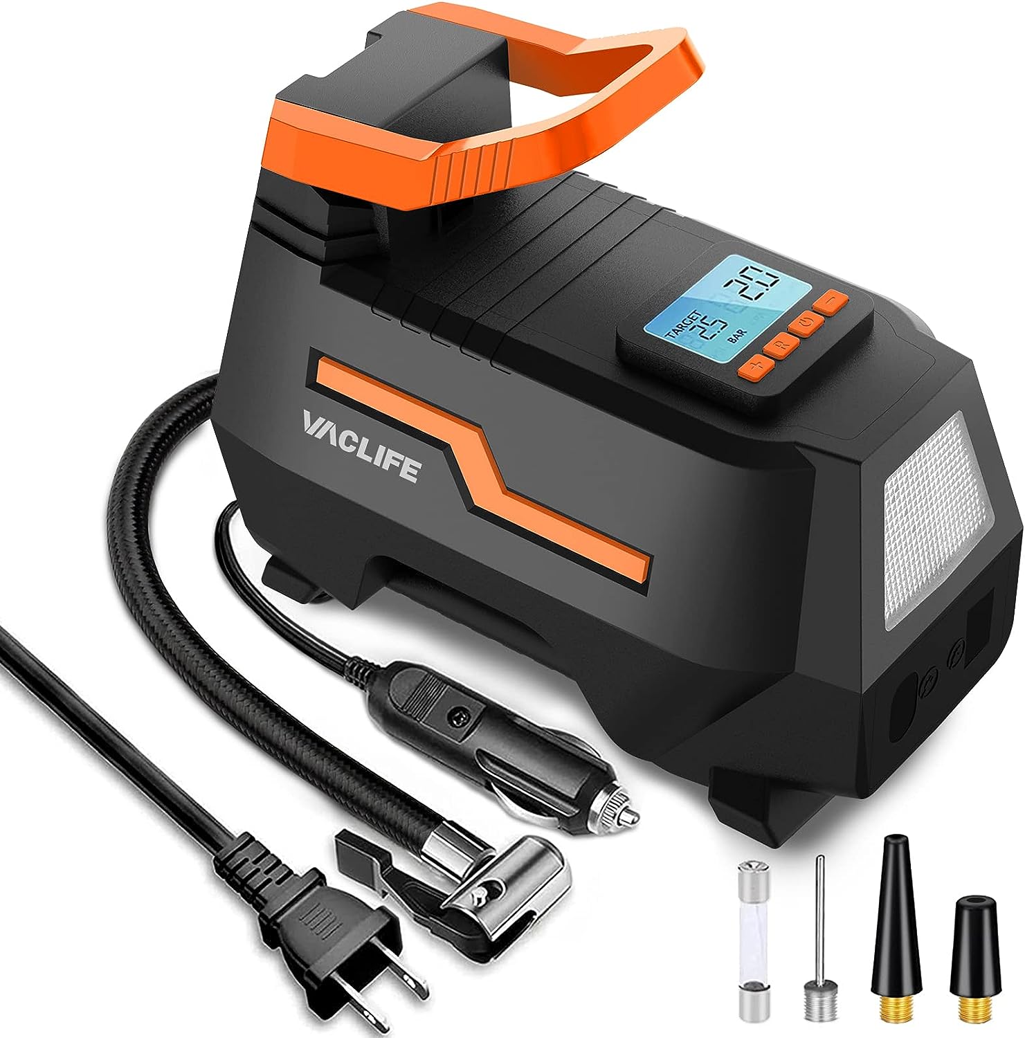 vaclife acdc 2 in 1 tire inflator review