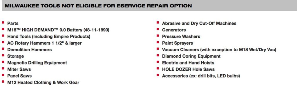 Does Home Depot Warranty Milwaukee Tools Does Home Depot Warranty Milwaukee Tools