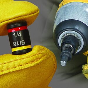 Malco MSHC 1/4 & 5/16 Reversible Hex Chuck Driver – Ultimate Versatility in One Tool