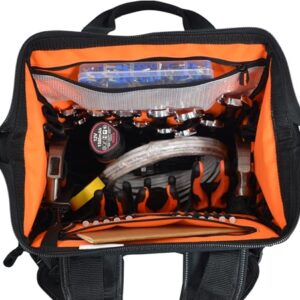 Ultimate 55-Pocket Tool Backpack: Versatile, Heavy-Duty, Electrician-Approved